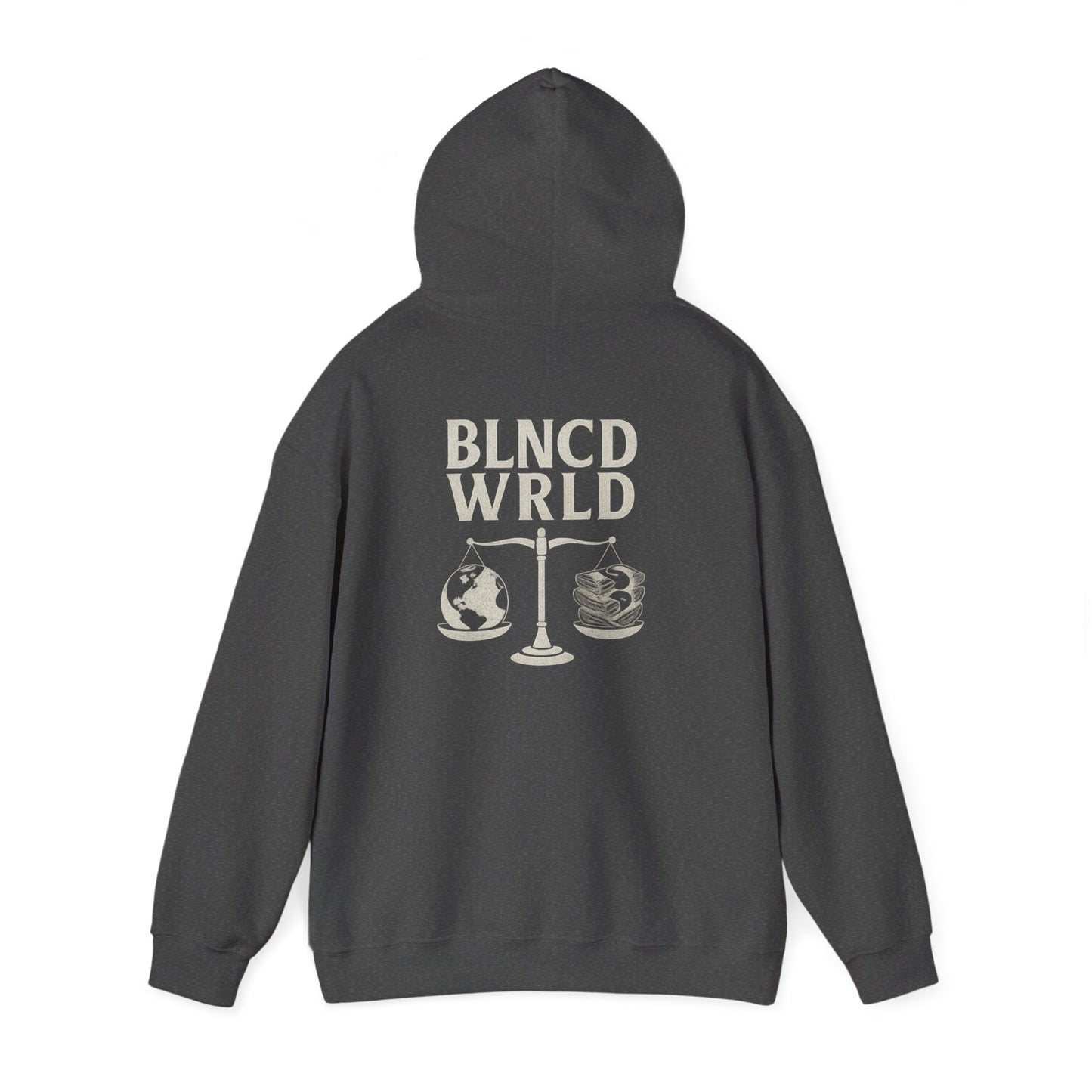 BLNCD WRLD Hoodie - Unisex Heavy Blend™ Sweatshirt