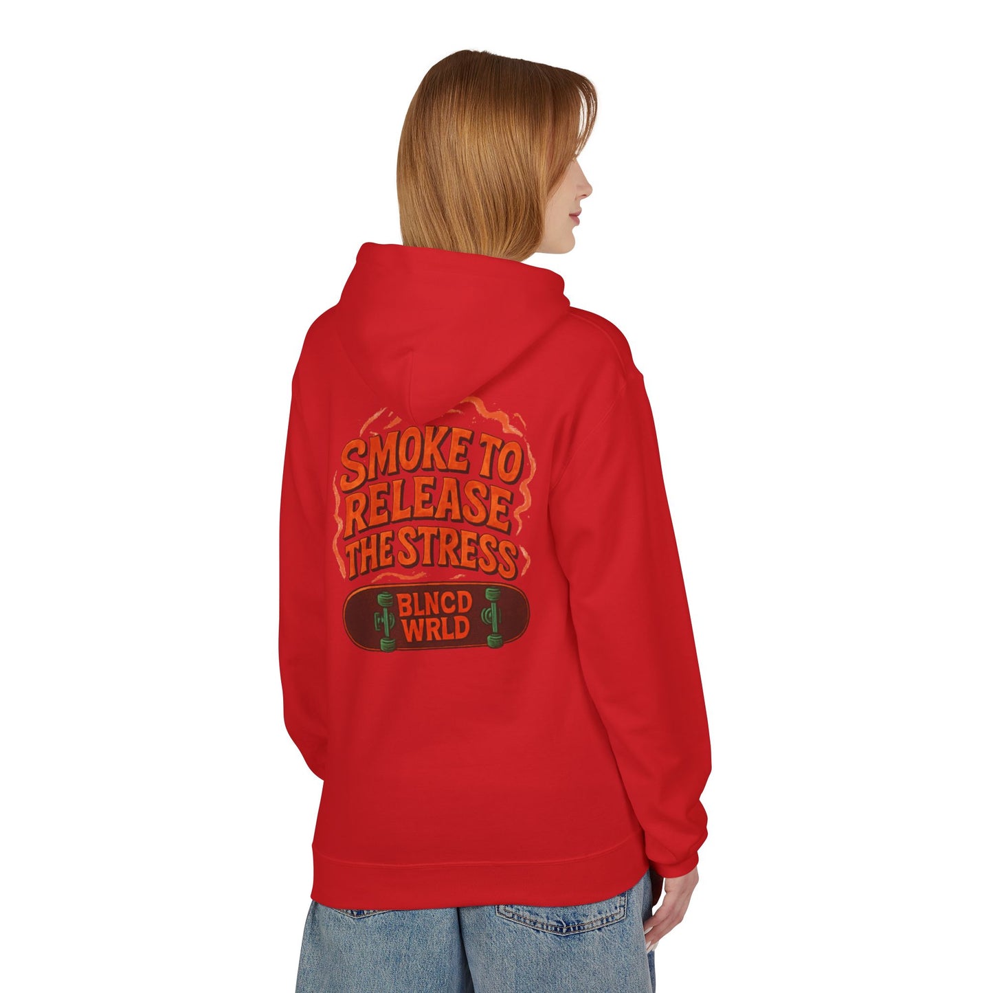 Hoodie BLNCD WRLD Skateboard Sweater