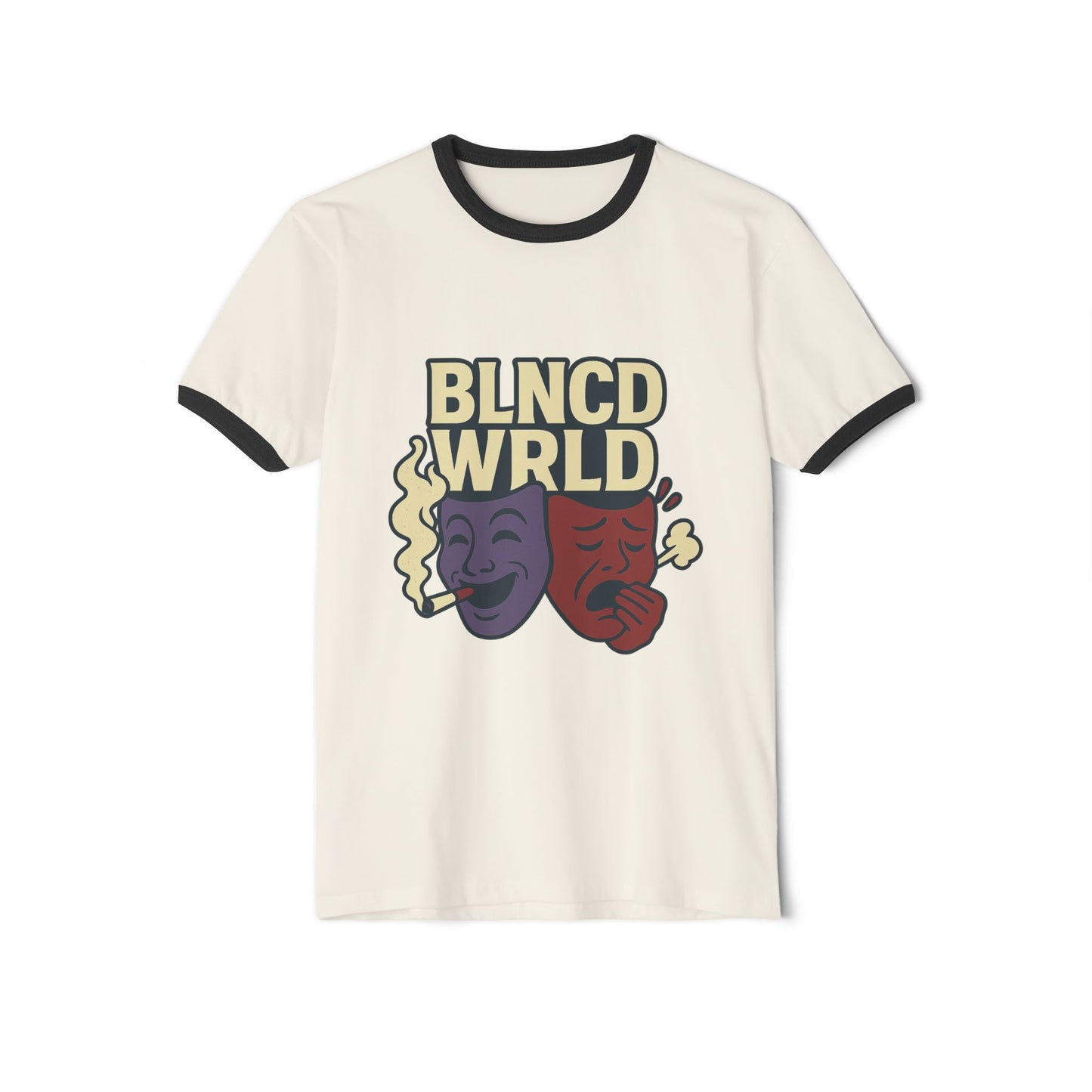 BLNCD WRLD Spectrum Ringer T-Shirt