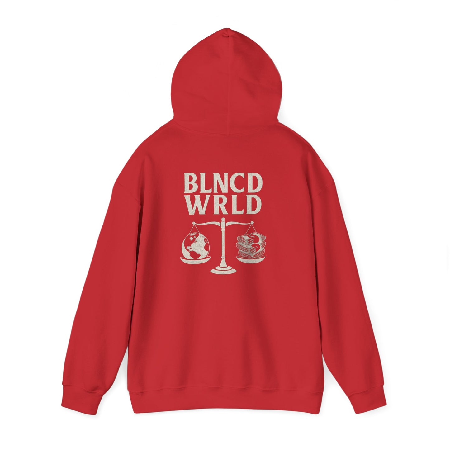 BLNCD WRLD Hoodie - Unisex Heavy Blend™ Sweatshirt
