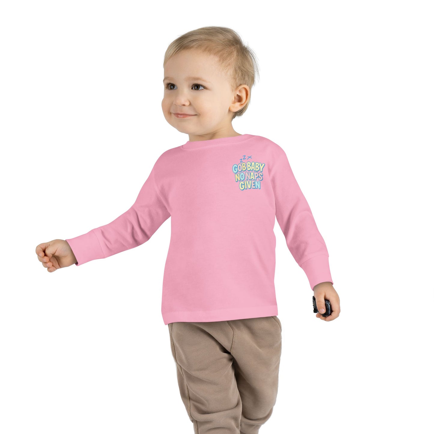 Toddler Long Sleeve Tee - GOB Baby No Naps Given