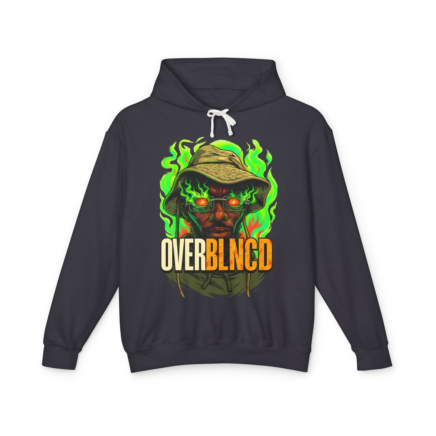 Lightweight Hooded Sweatshirt - OVERBLNCED BLNCD WRLD Hoodie