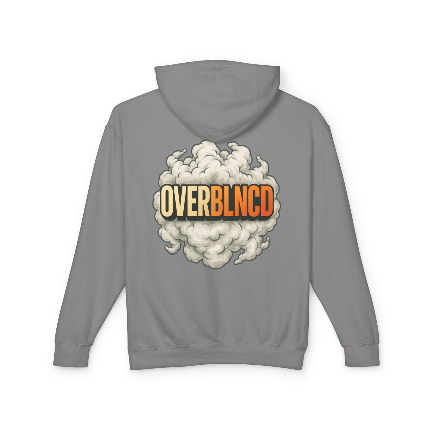 Lightweight Hooded Sweatshirt - OVERBLNCED BLNCD WRLD Hoodie