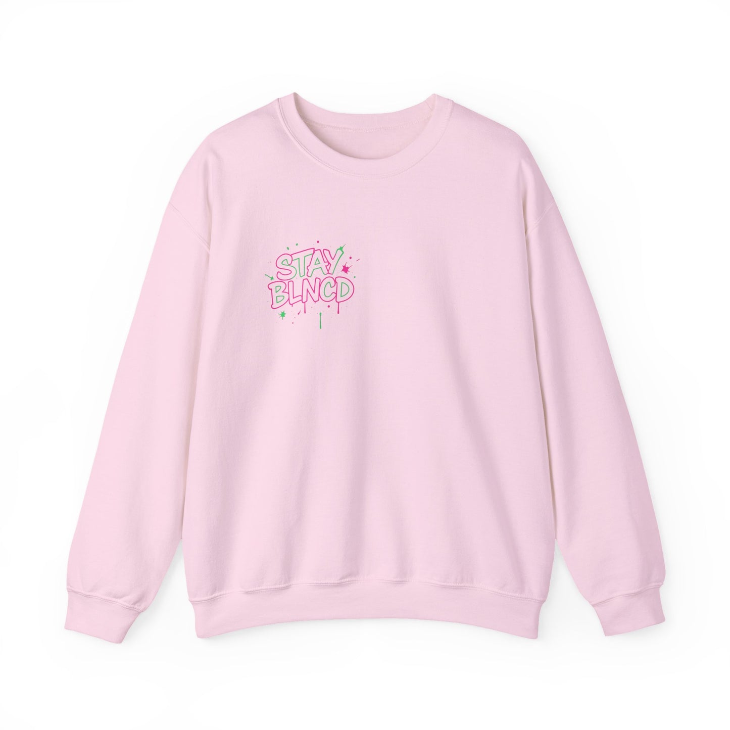 Stay Blended Crewneck Sweatshirt, Trendy Casual Wear, Gift for Friends, Unisex Apparel, Cozy Layering