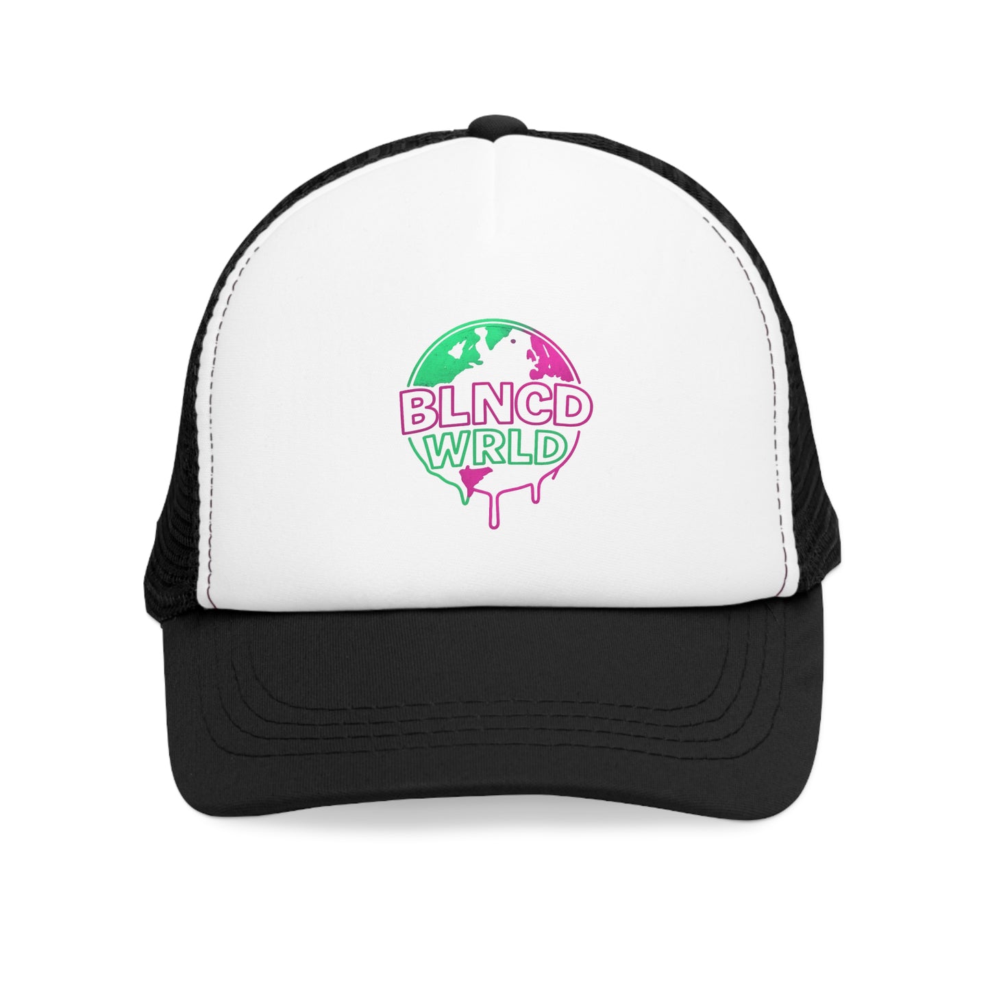 BLNCD WRLD  Mesh Cap for Outdoor Adventures, Adjustable Trucker Hat, Casual Summer Accessory, Perfect Gift for Nature Lovers