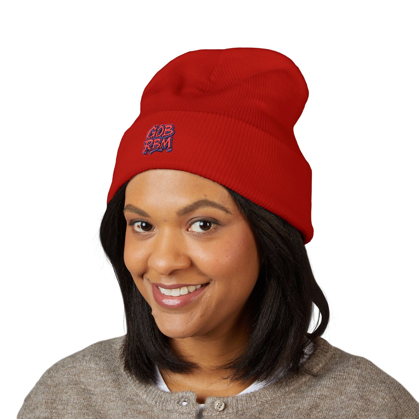 Classic Cuffed Beanie with ‘GOB REM’ Embroidery, Cozy Winter Hat, Streetwear Accessory, Gift for Him/Her, Casual Style Beanie, Unisex [...]