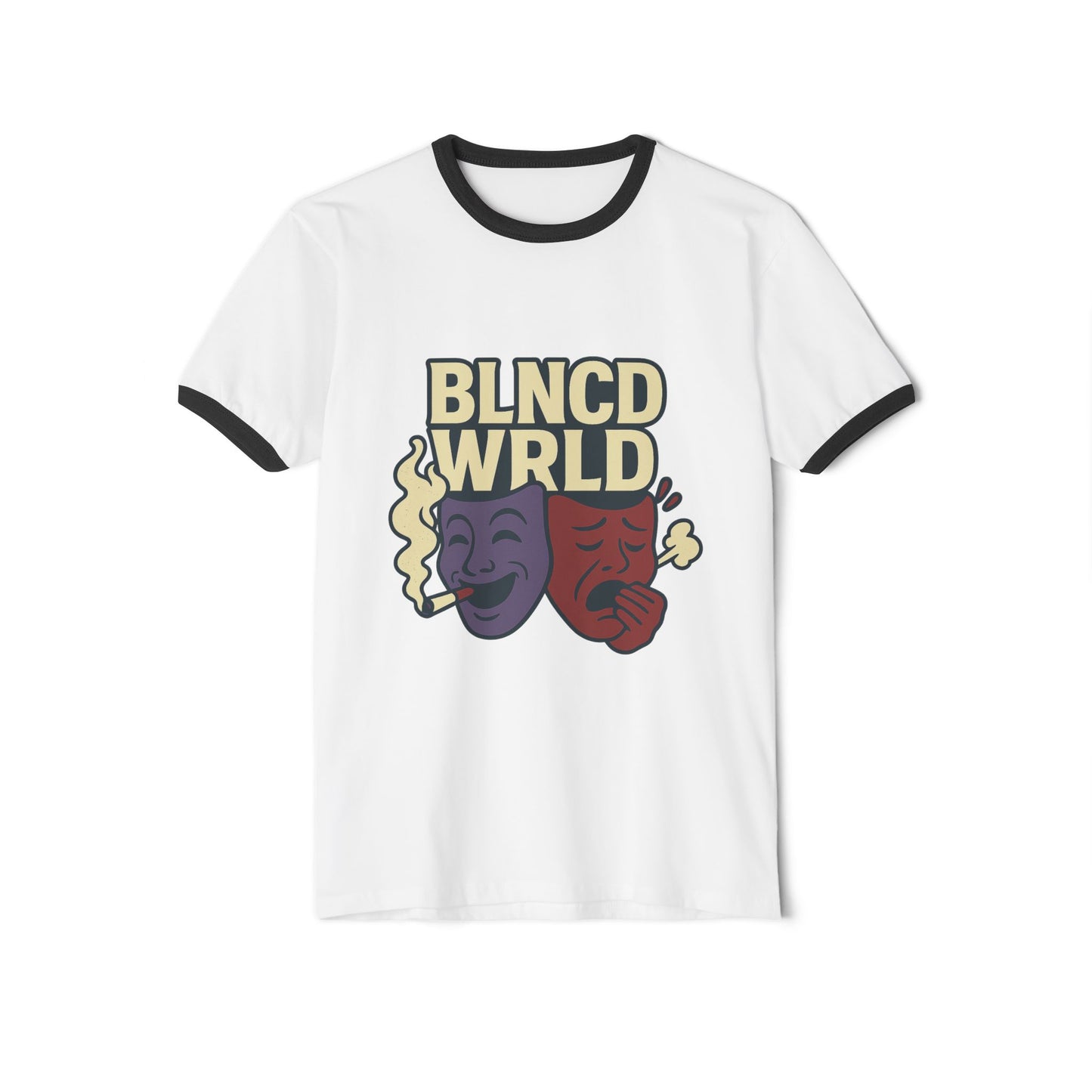 BLNCD WRLD Spectrum Ringer T-Shirt
