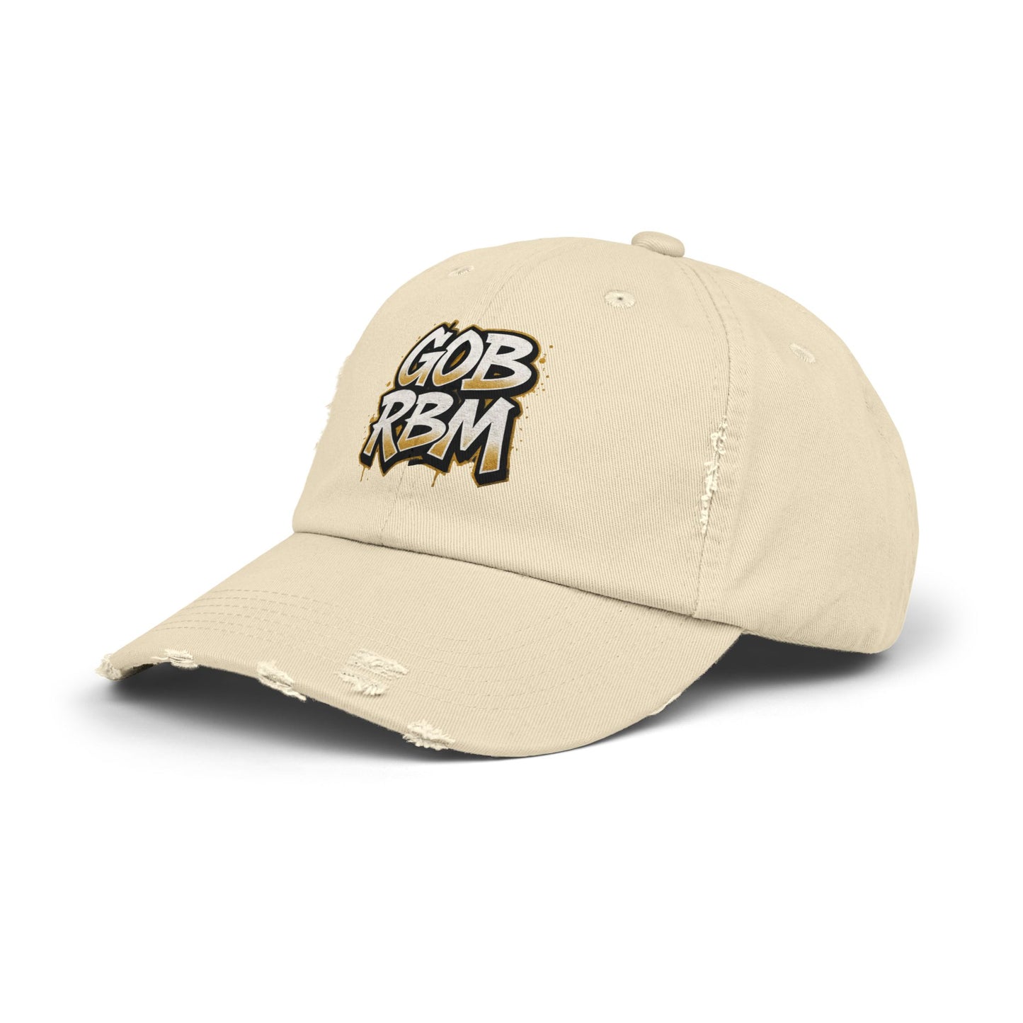 Distressed Cap - Grease that Give No Fucks