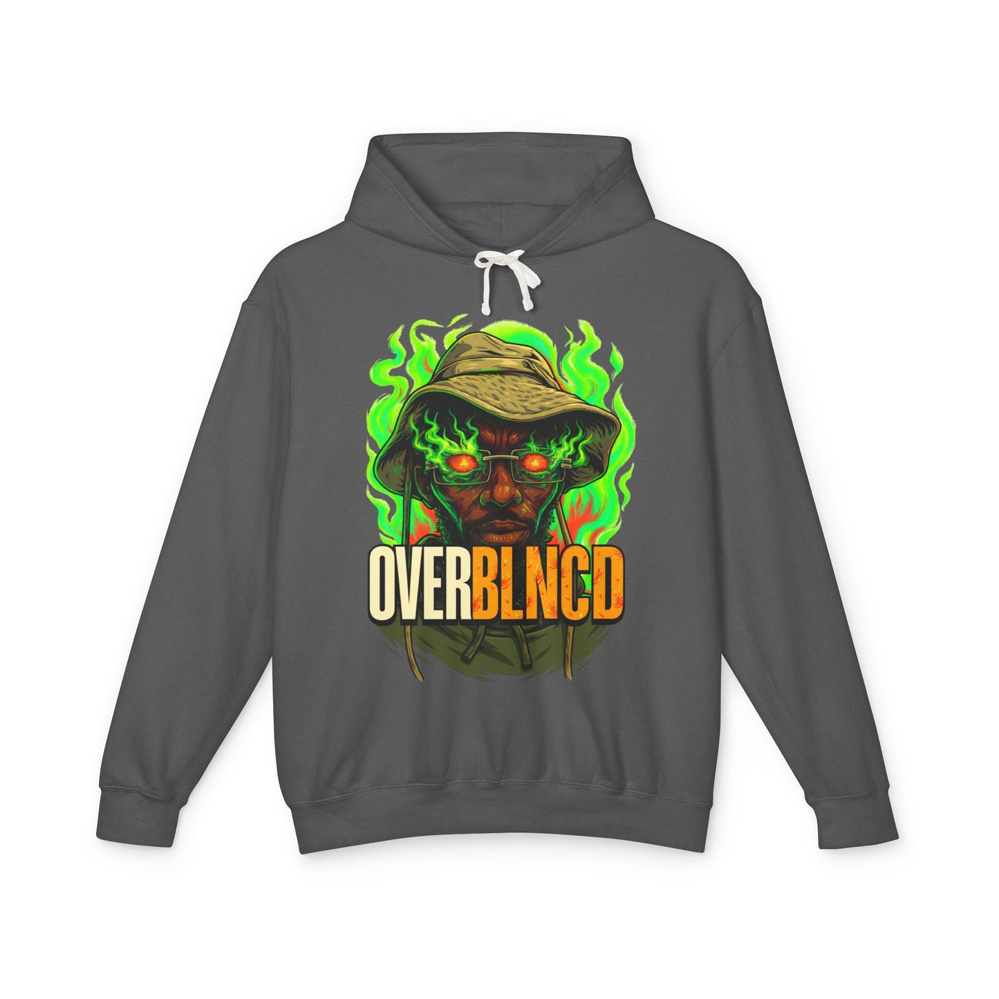 Lightweight Hooded Sweatshirt - OVERBLNCED BLNCD WRLD Hoodie