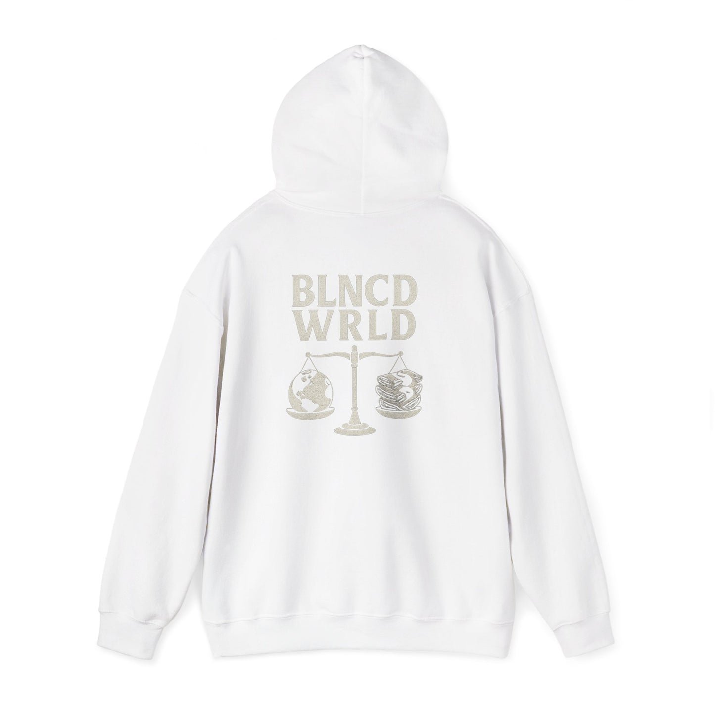 BLNCD WRLD Hoodie - Unisex Heavy Blend™ Sweatshirt