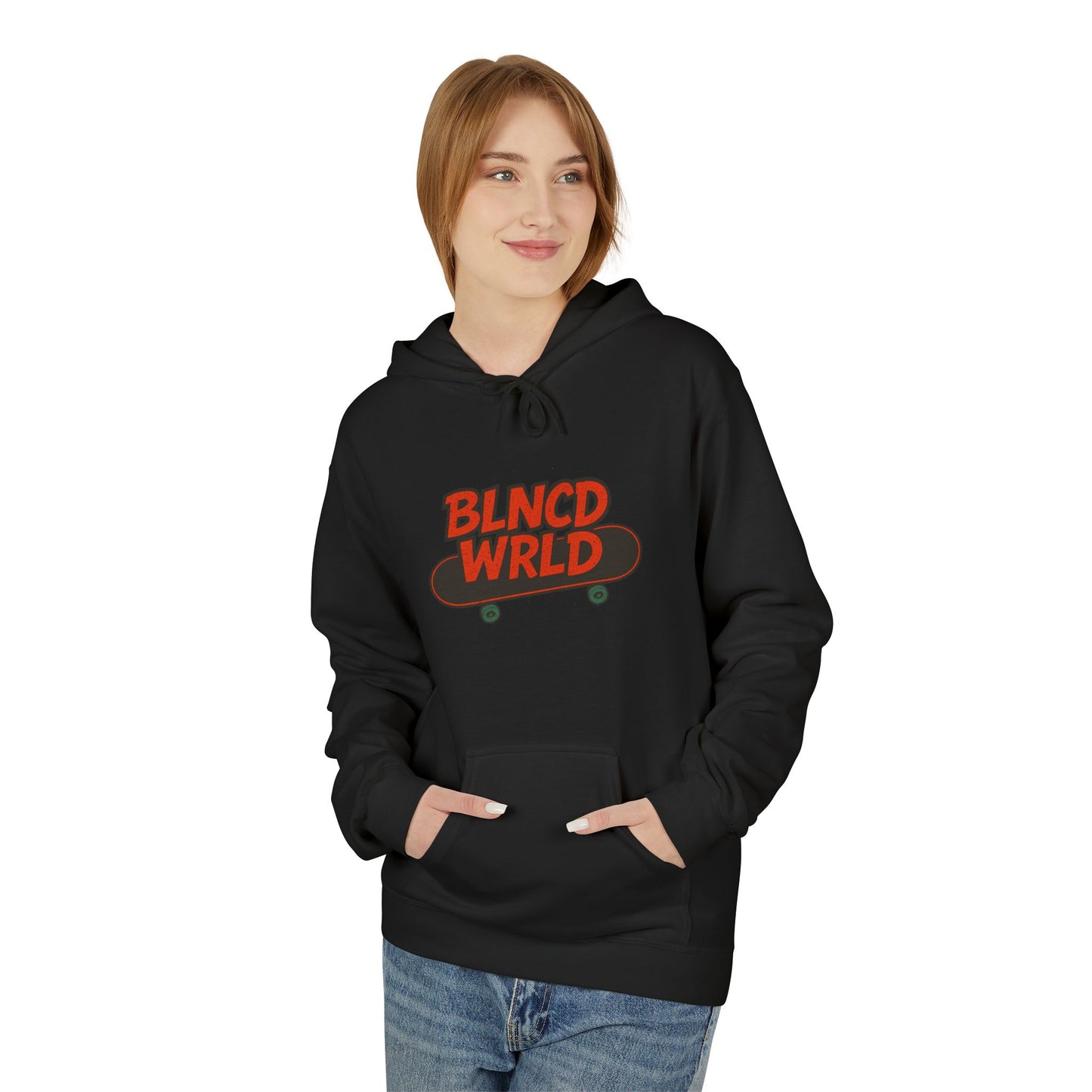 Hoodie BLNCD WRLD Skateboard Sweater