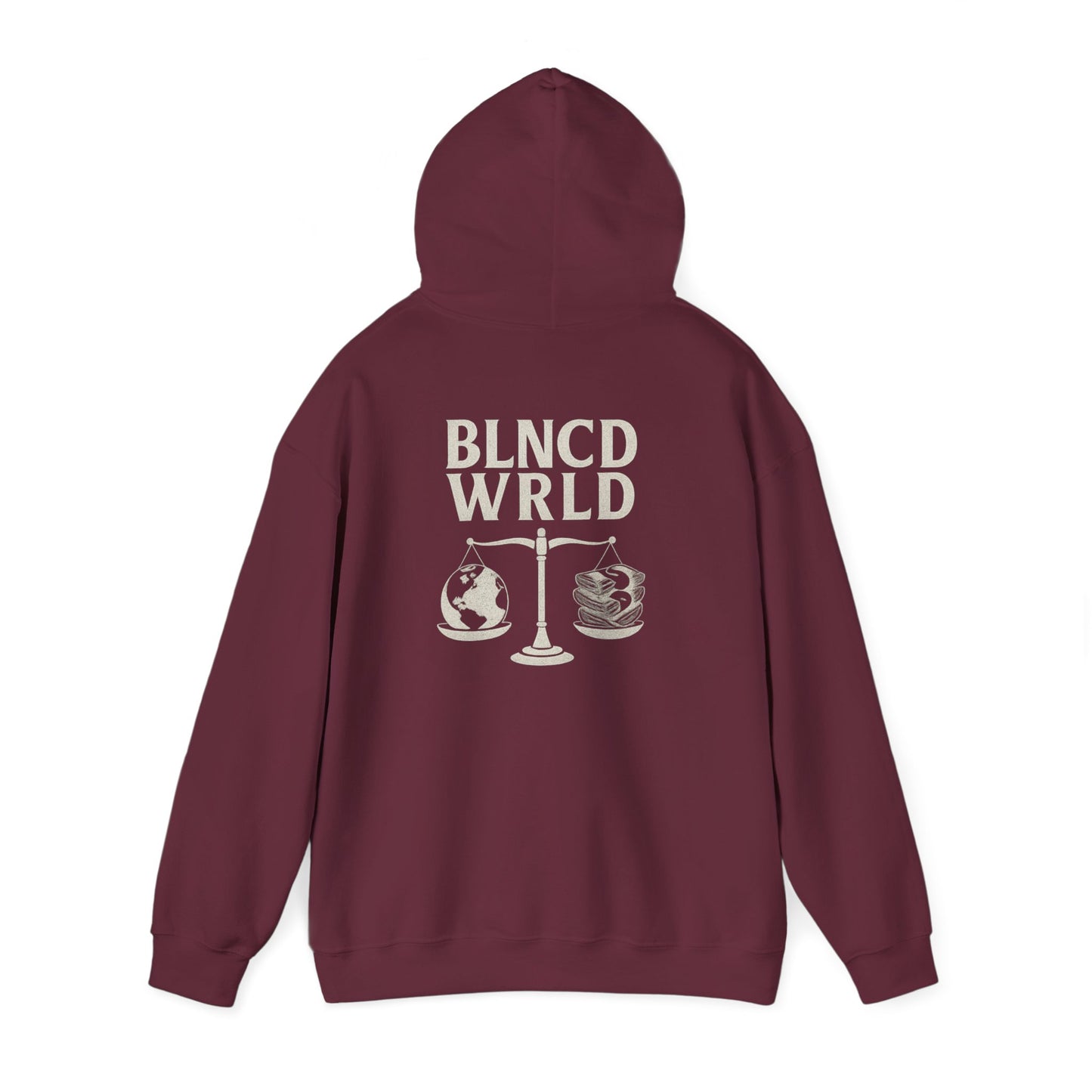 BLNCD WRLD Hoodie - Unisex Heavy Blend™ Sweatshirt