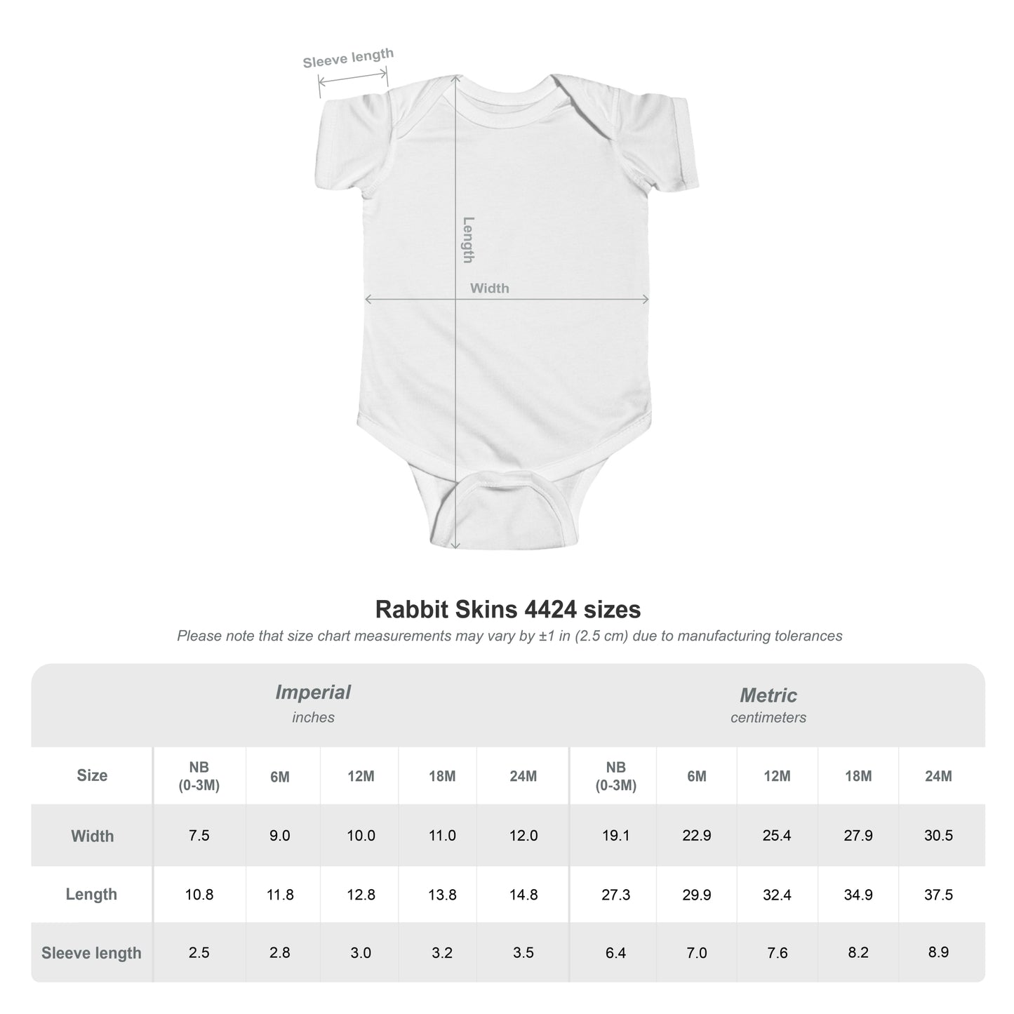 GOB Supply CO Bab Cute  Infant Onesie