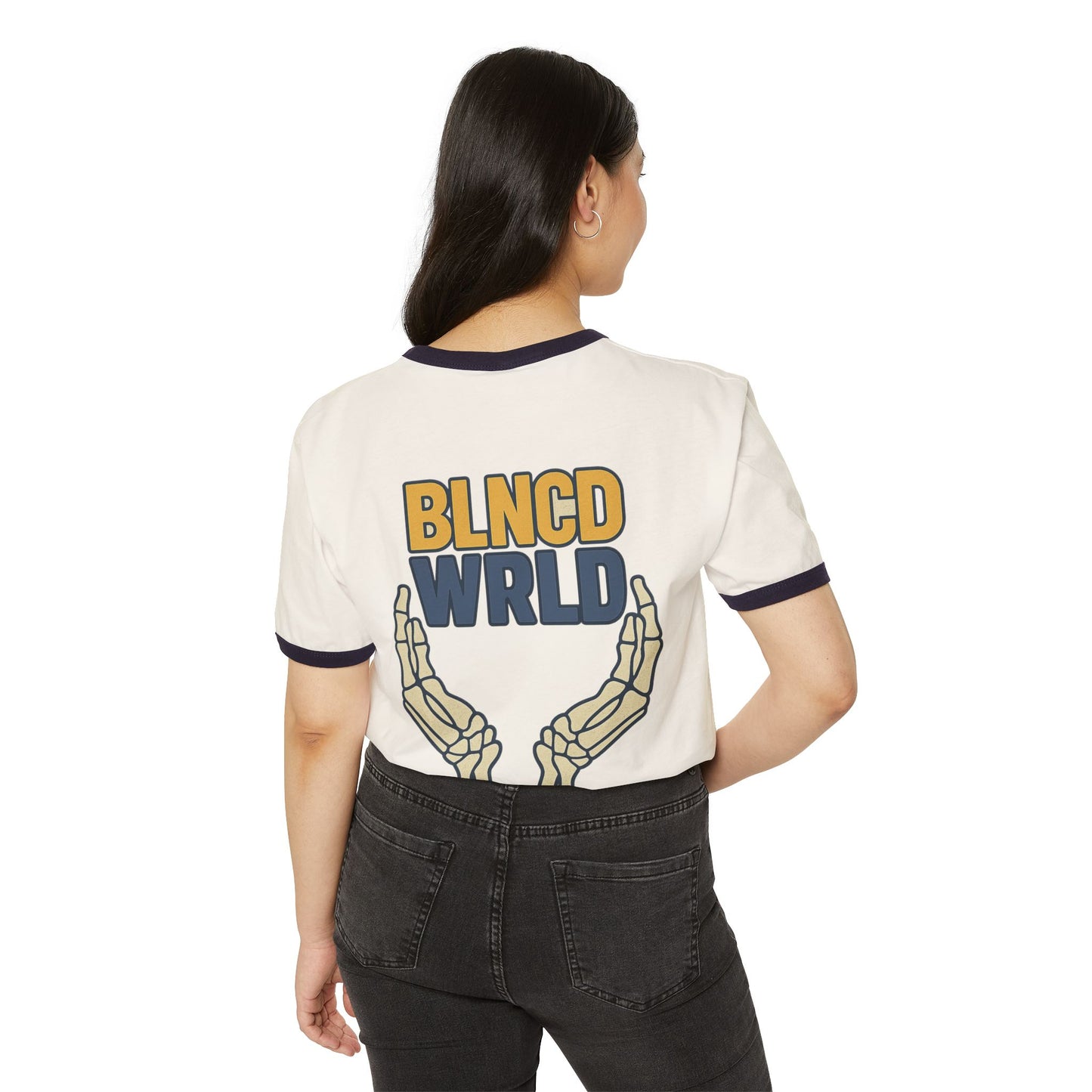 BLNCD WRLD Spectrum Ringer T-Shirt