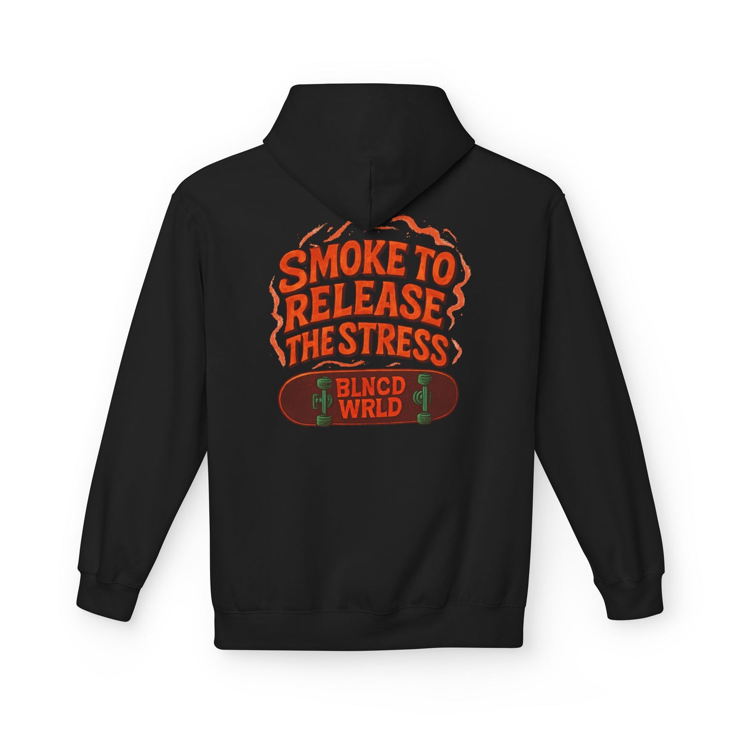 Hoodie BLNCD WRLD Skateboard Sweater