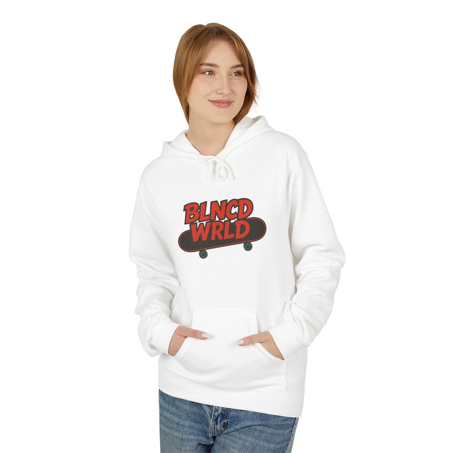 Hoodie BLNCD WRLD Skateboard Sweater