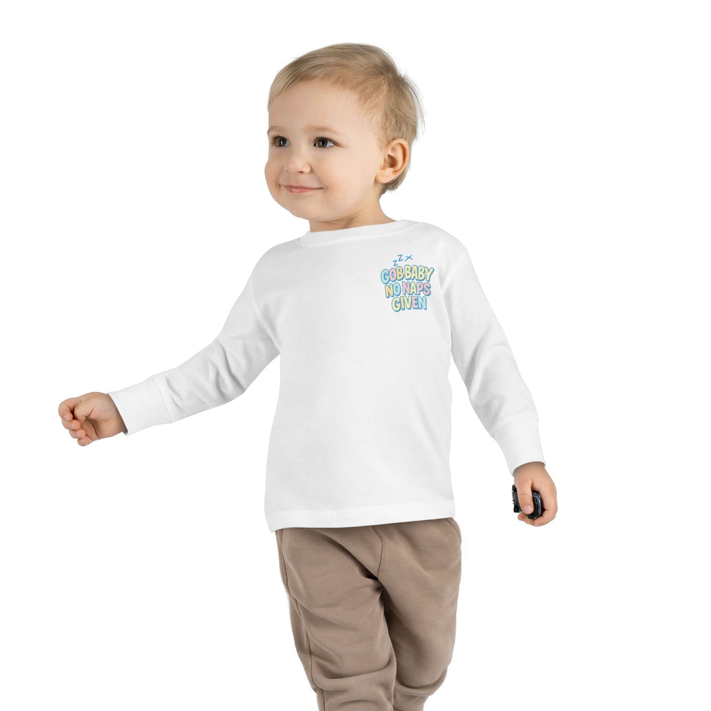 Toddler Long Sleeve Tee - GOB Baby No Naps Given