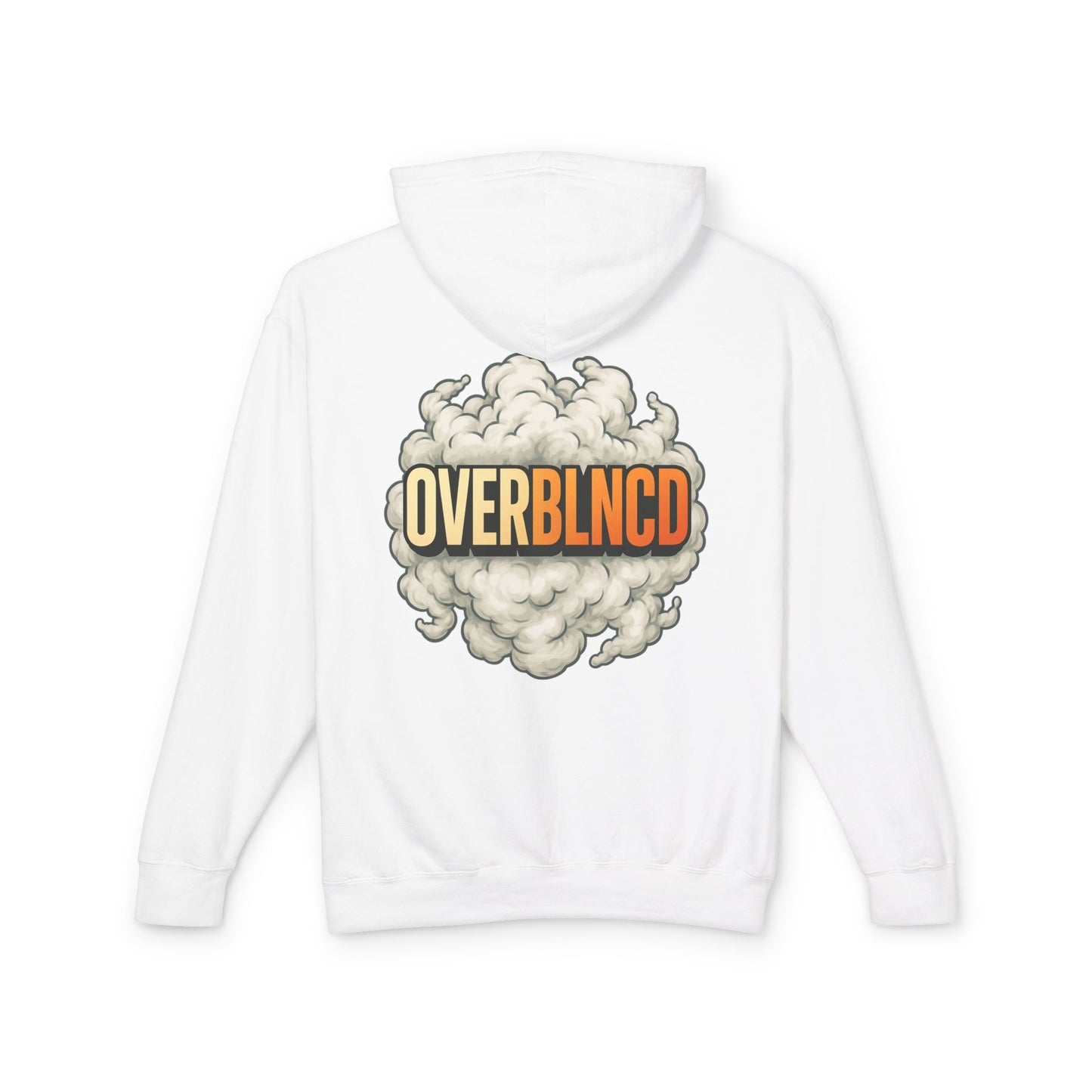 Lightweight Hooded Sweatshirt - OVERBLNCED BLNCD WRLD Hoodie