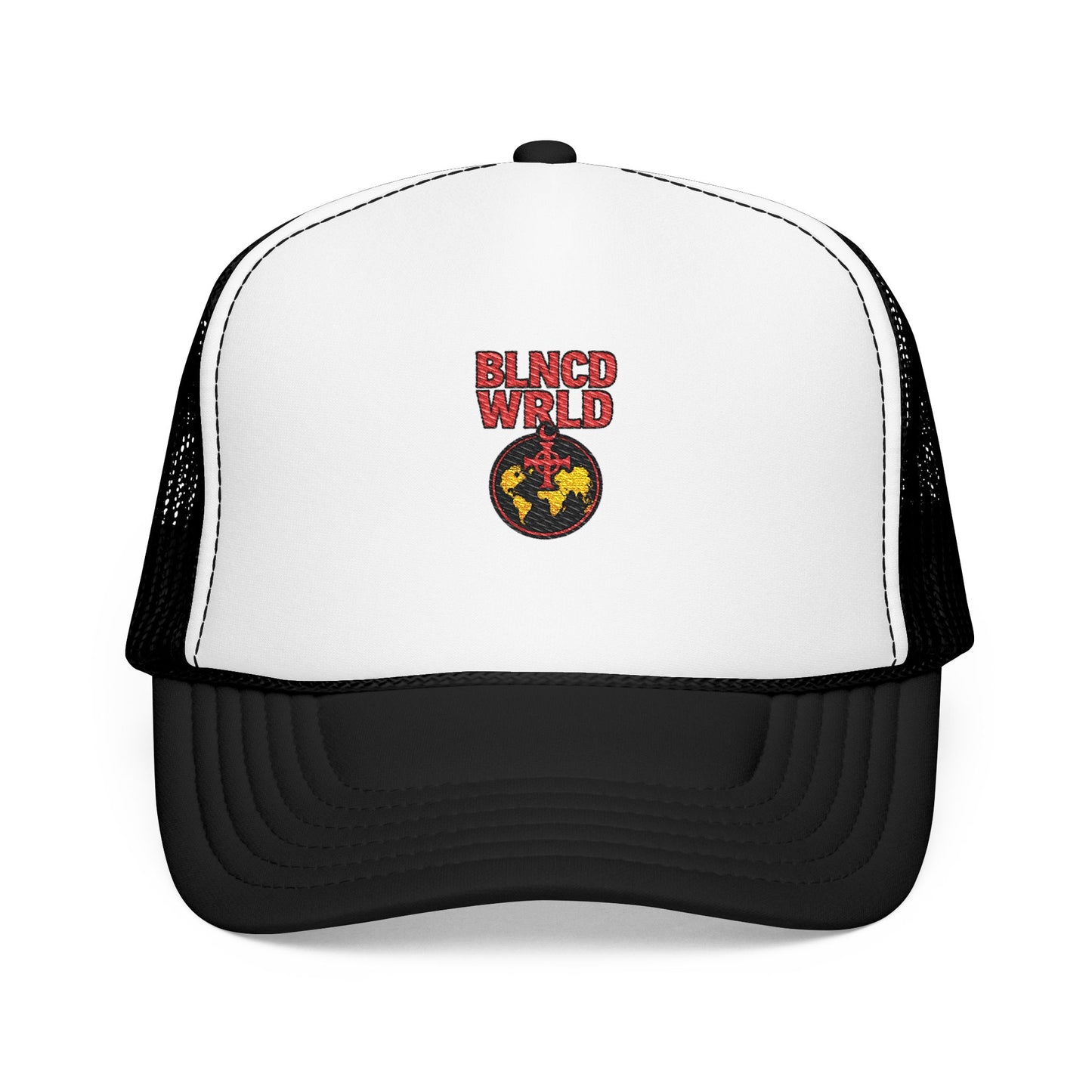 Embroidered Foam Trucker Hat, Stylish Headwear, Outdoor Gear, Casual Accessory, Gift for Him/Her, Summer Fashion