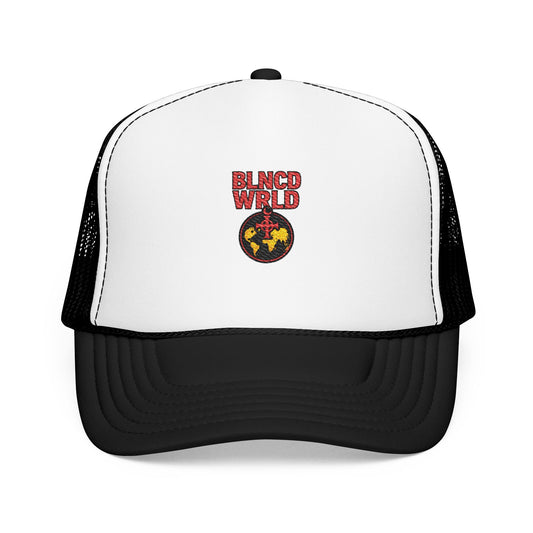 Embroidered Foam Trucker Hat, Stylish Headwear, Outdoor Gear, Casual Accessory, Gift for Him/Her, Summer Fashion