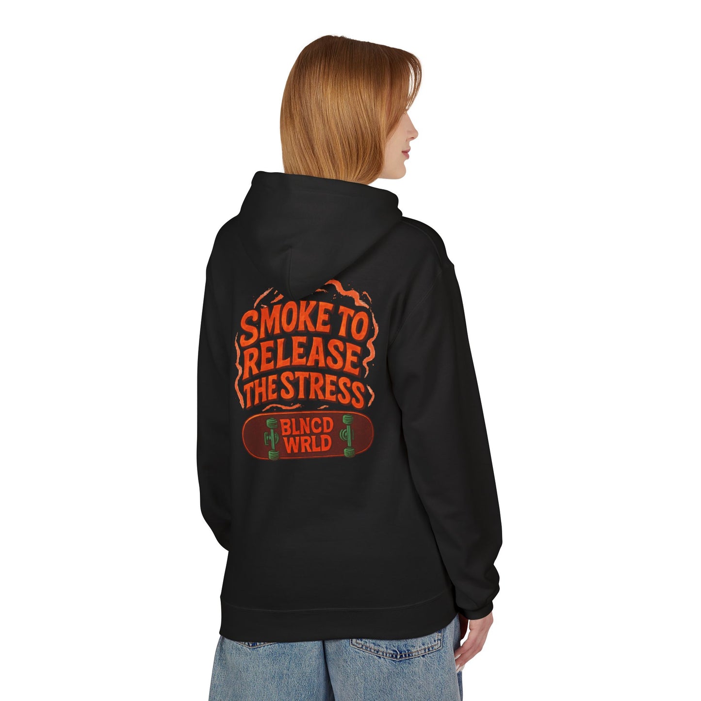 Hoodie BLNCD WRLD Skateboard Sweater