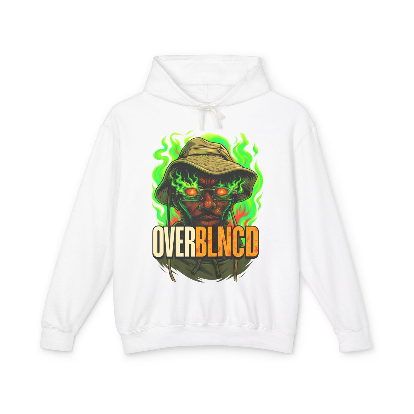 Lightweight Hooded Sweatshirt - OVERBLNCED BLNCD WRLD Hoodie