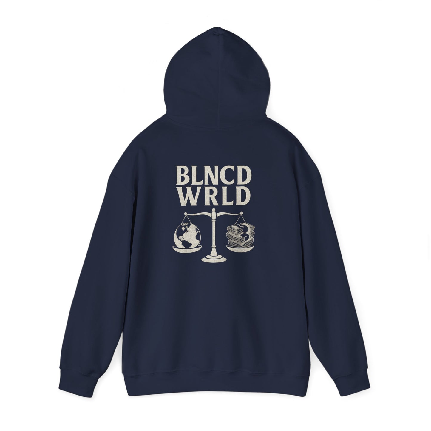 BLNCD WRLD Hoodie - Unisex Heavy Blend™ Sweatshirt
