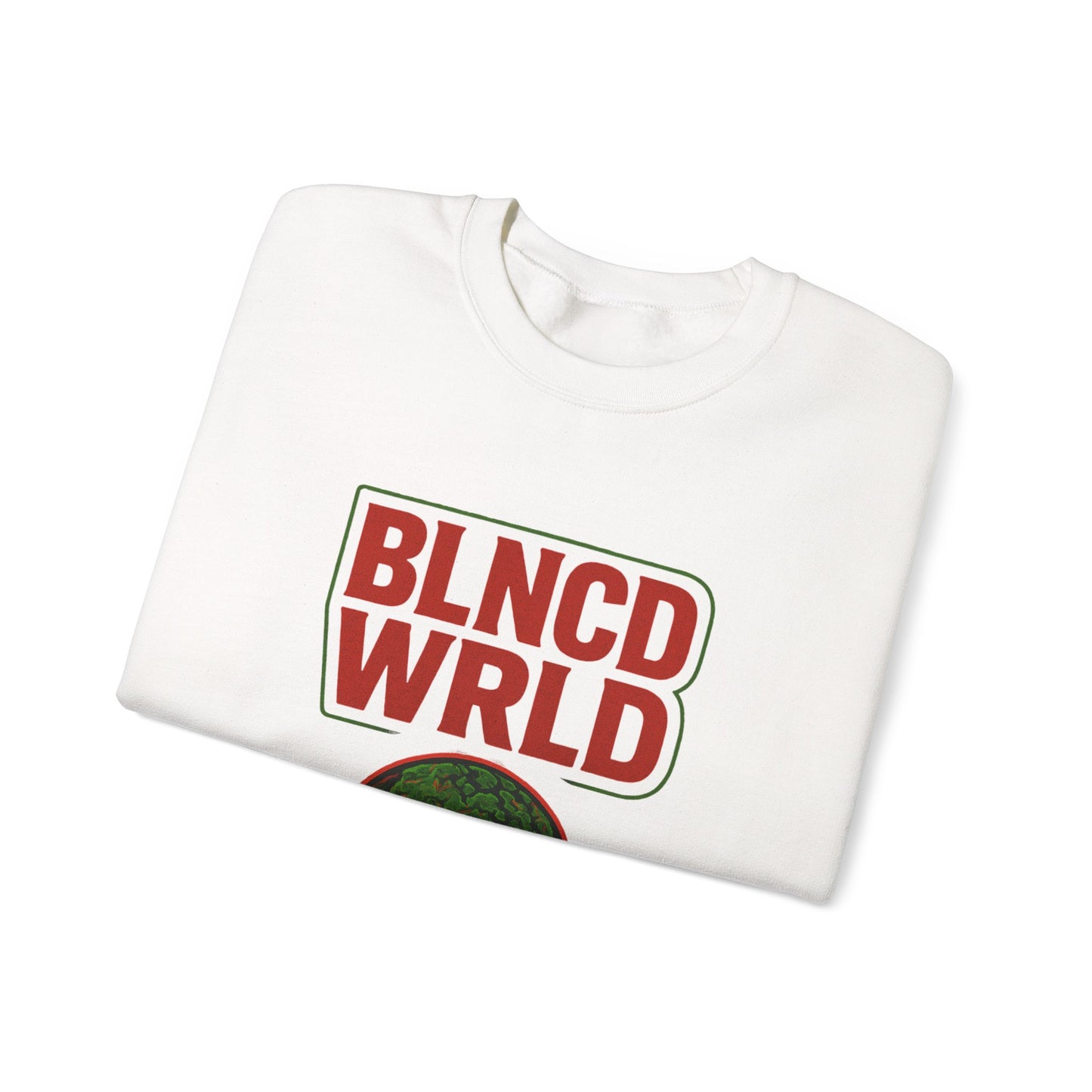 BLNC'D WRLD Unisex Heavy Blend™ Crewneck Sweatshirt, Cozy Streetwear, Earth Day Gift, Casual Fashion, Emotional Connection, Unique [...]