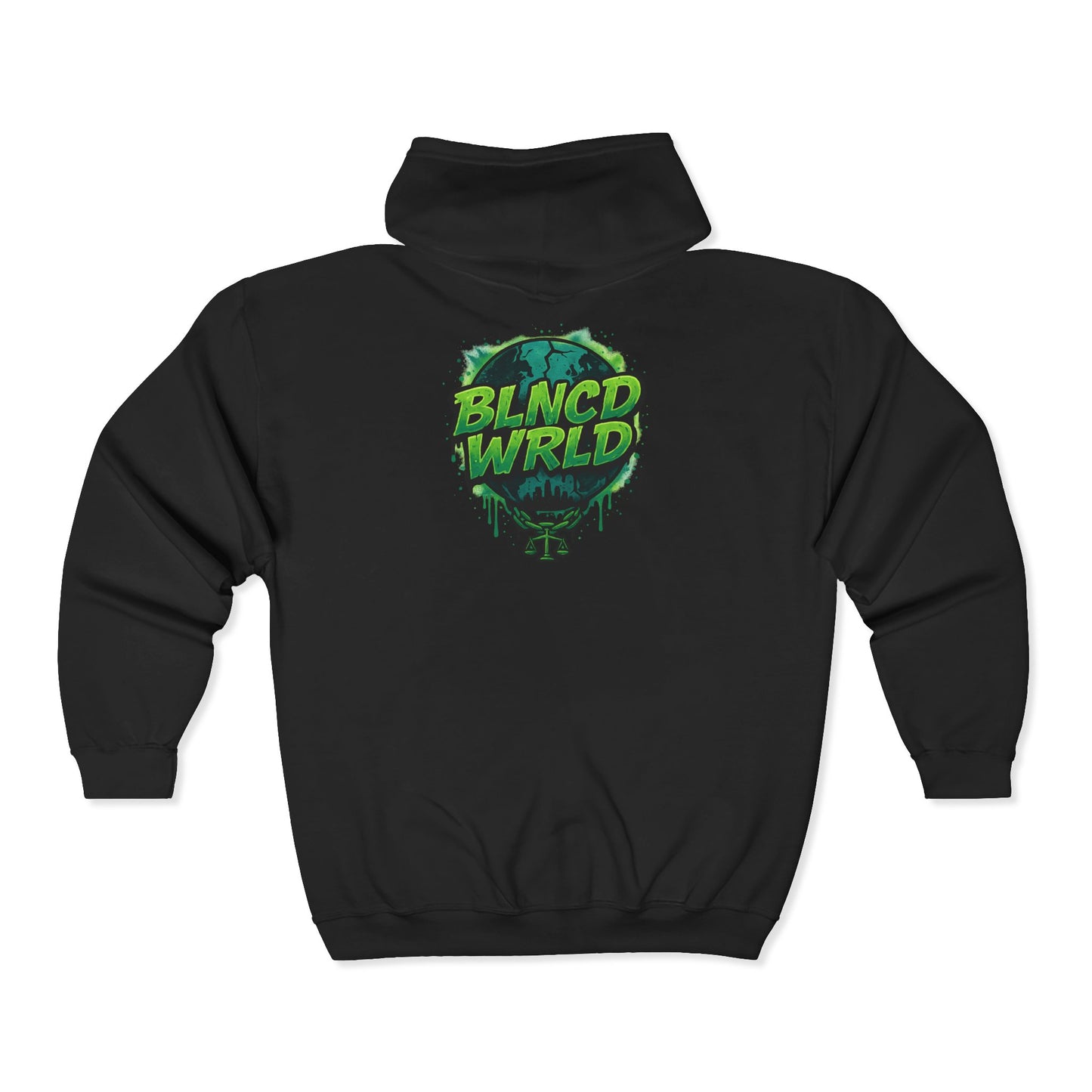 Hoodie BLNCD Your WRLD Unisex Heavy Blend™ Full Zip
