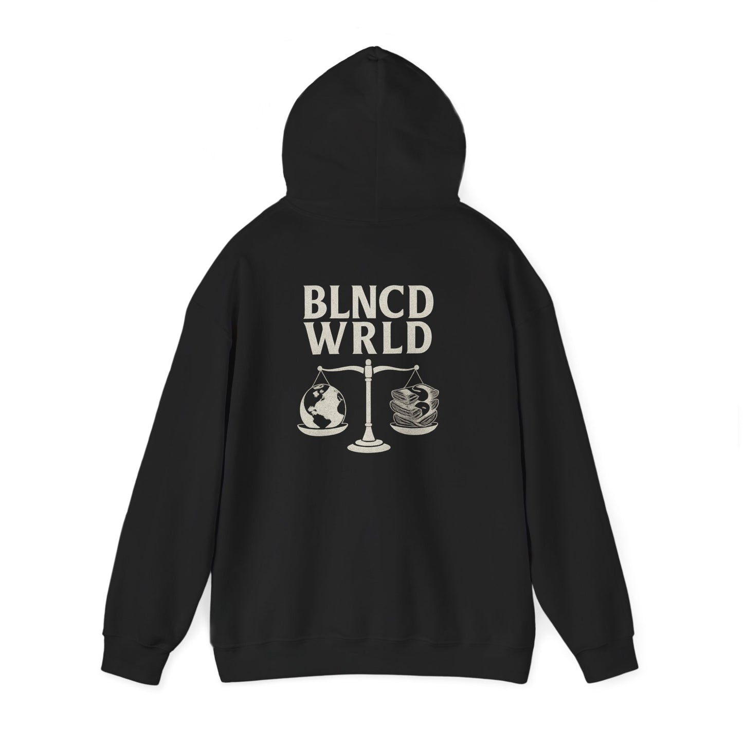 BLNCD WRLD Hoodie - Unisex Heavy Blend™ Sweatshirt