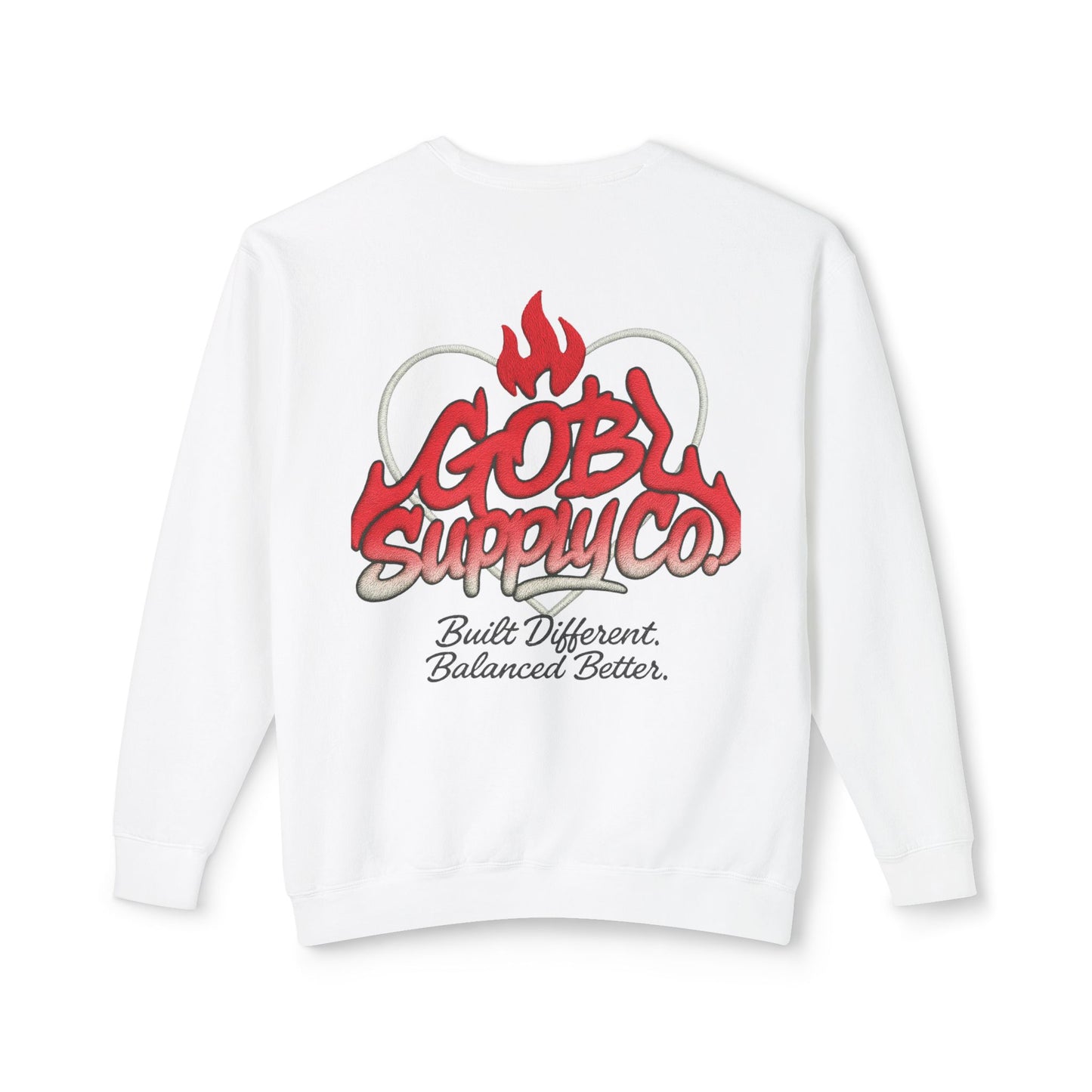 Moore Balanced  Crewneck Sweatshirt with Bold Graphic Design, Cozy Sweatshirt for Everyday Style, Gift for Friends, Group Events, [...]