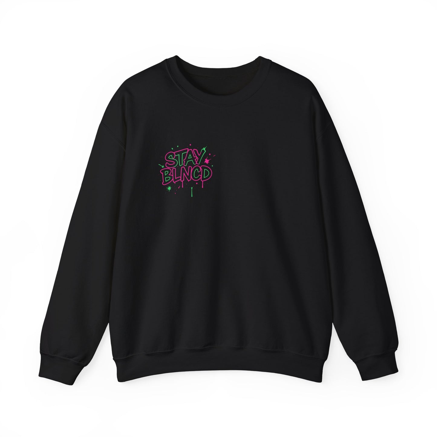Stay Blended Crewneck Sweatshirt, Trendy Casual Wear, Gift for Friends, Unisex Apparel, Cozy Layering