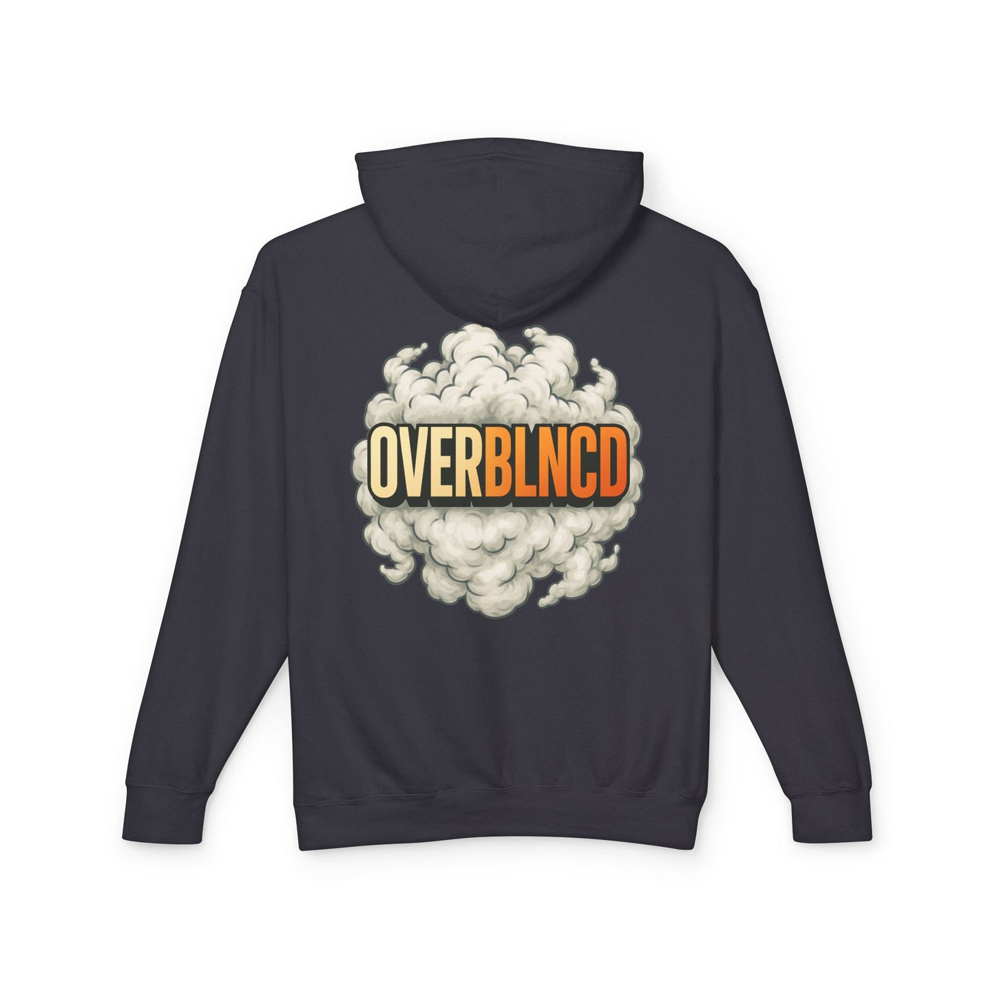 Lightweight Hooded Sweatshirt - OVERBLNCED BLNCD WRLD Hoodie