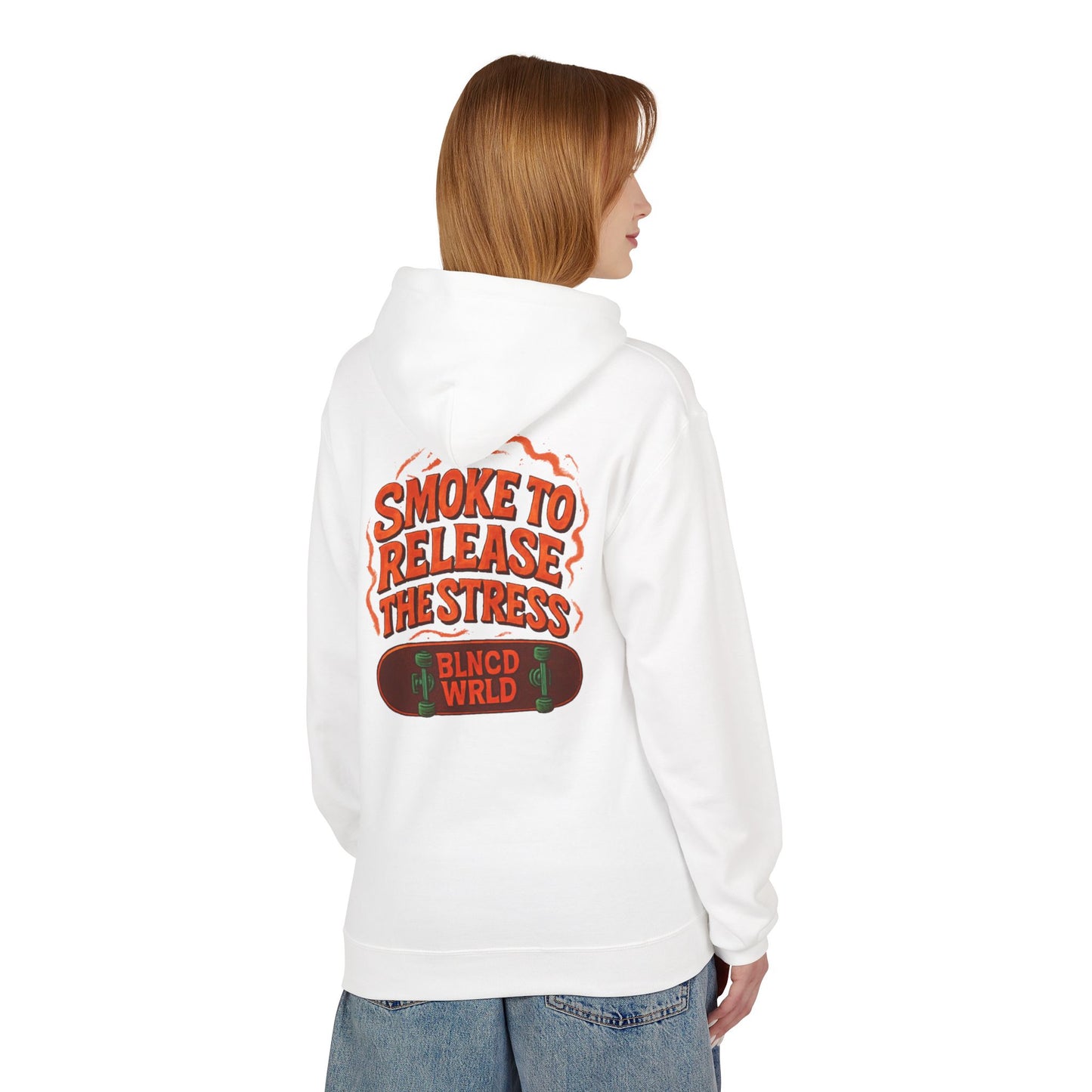 Hoodie BLNCD WRLD Skateboard Sweater