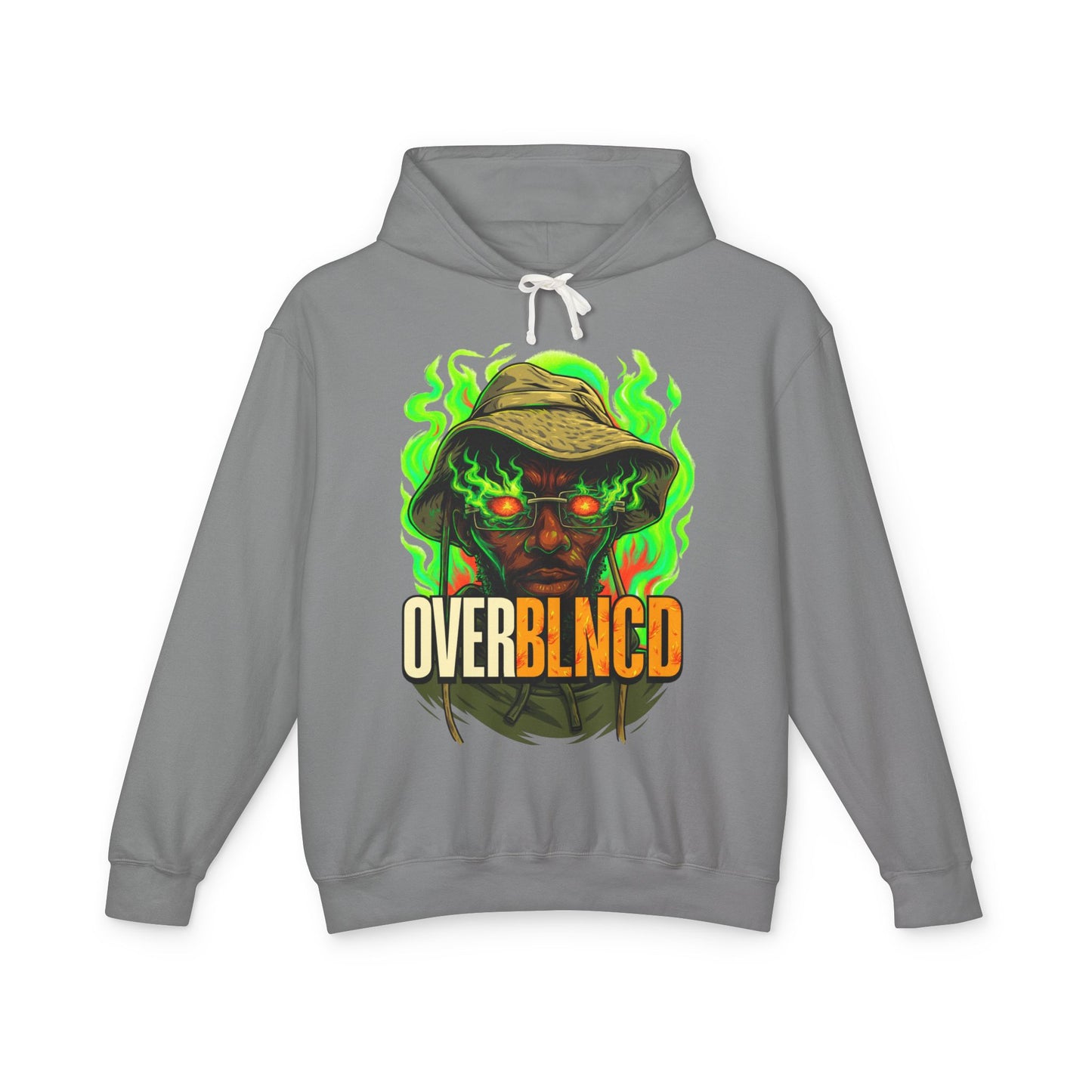 Lightweight Hooded Sweatshirt - OVERBLNCED BLNCD WRLD Hoodie